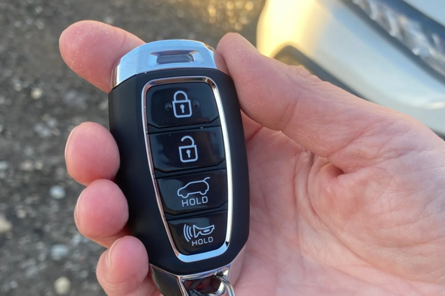 Modern car key fob replacement
